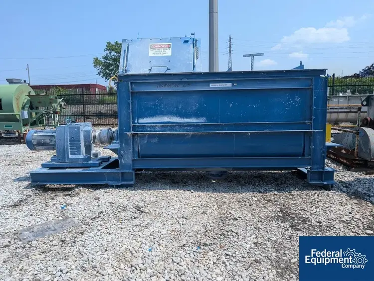 Used Dynamic safe 100 Cu ft Carbon Steel Ribbon Blender Ribbon Blenders Ohio US | Federal Equipment Company #127338