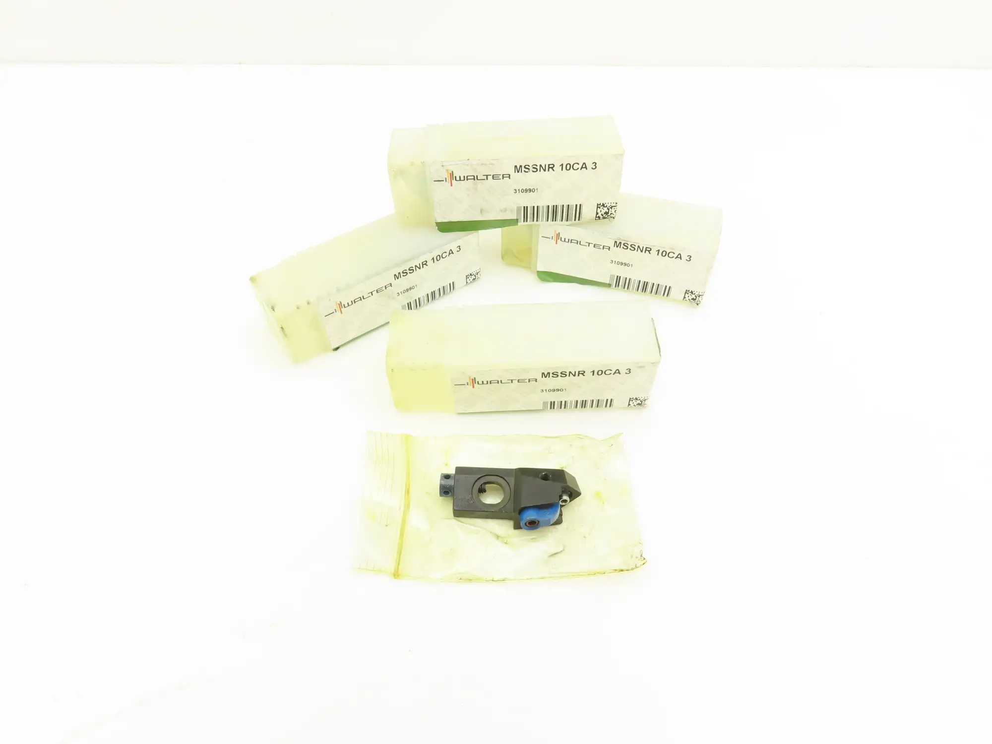 Walter MSSNR 10CA 3 Indexable Turning Insert Cartridge Lot of 4