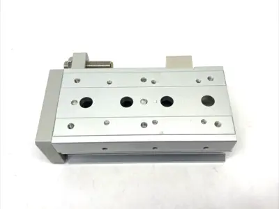 New | in-Stock Fabco-Air Double-Acting Pneumatic Linear Guided Slide Actuator Pneumatic Cylinders Michigan US | Maverick Industrial Sales #1398038