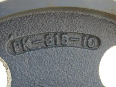 NBK PK-315-10 ISOMEC Polydrive Pulley 10-Groove V-Belt Cast Iron 48mm Bore 315mm