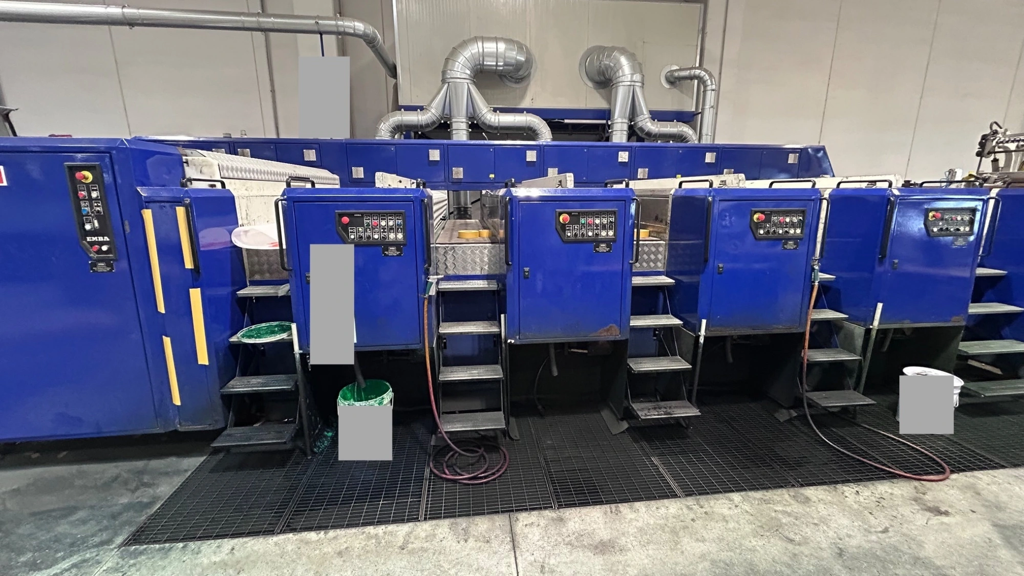 Used 2001 EMBA 245QS Glue Machines | Corrugated Machinery Brokers #1407819