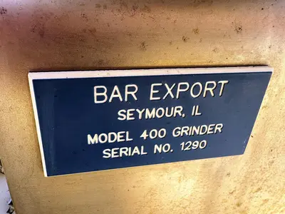USED BAR EXPORT 400 GRINDER