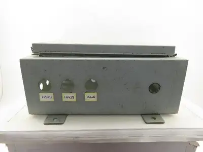 Hoffman A161606LP Wall Mount Electrical Enclosure JIC 16x16x6" W/Back Plate