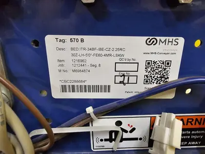 Used MHS MDR Conveyors | Packer City Sales #1298174