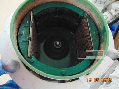 (2) Rousselet Robatel SA 40 VxK basket centrifuges, 316L SS.