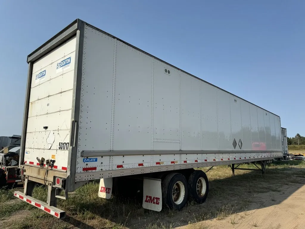 Used 2014 STOUGHTON ZGPVW-535T-S-C Box Trailers Minnesota US | Carco Truck & Equipment #1514224