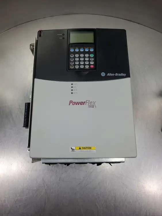 Used ALLEN BRADLEY 20DD034A0EYNANANE Powerflex 700S AC Drive, 25HP, 480V Variable Speed Drives South Carolina US | Palmetto Automation #1158478