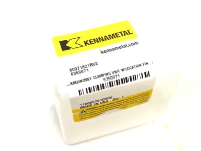 NEW KENNAMETAL KM™ CLAMPING UNIT W/ LOCATING PIN, FLANGE MOUNT 60971621R02