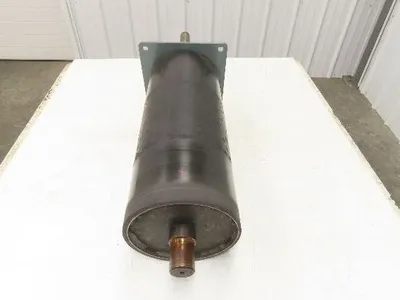 Hytrol 8"x 20.5" Center Drive Pulley 24" Conveyor 21BF Motor Mount Ext Shaft 10"