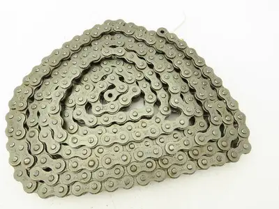 Peer #80 Roller Chain Single Strand Riveted 1" Pitch 18' 5" Length