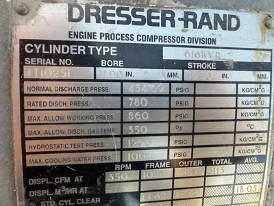 USED DRESSER RAND 616KVR