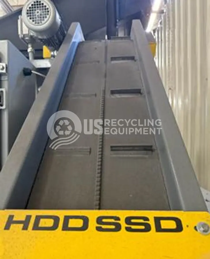 USED 2022 AMERI-SHRED AMS-1000HD-SSD HARD DRIVE SHREDDER