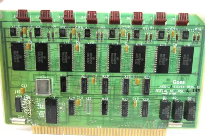 USED GOSS 2-E9494 PC BOARD 2E9494
