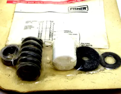NEW FISHER RPACKX00012 REBUILD KIT 3/8" STEM 2-1/8"