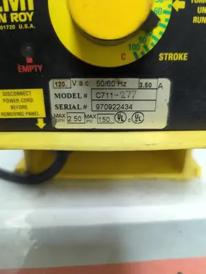 Used MILTON ROY C711-277 Pumps (Metering) Ohio US | Surplus Asset Holdings #1265647