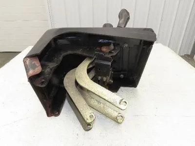 Hyster E60Z Forklift Sideshift 4 Lever Controls And Model Label