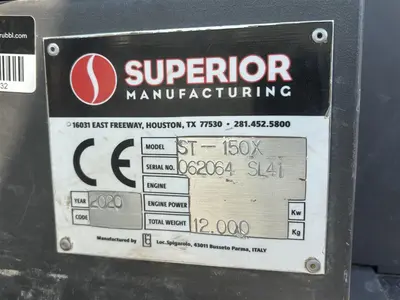 USED 2020 Superior ST-150X