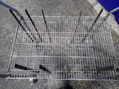 Uline 2 @ 23" X 35" Metal Cart