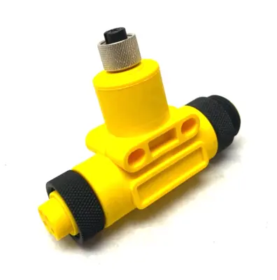 0906 UTP 318 | Belden Lumberg  Mini Power Split Tee Tap 4-Poles M12 F to 7/8" M & F - New Other