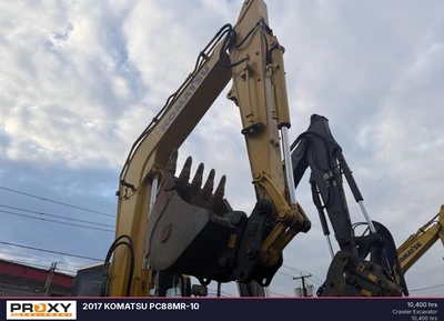 Used 2017 KOMATSU PC88MR-10 Crawler Excavators New Jersey US | Proxy Equipment #1424326