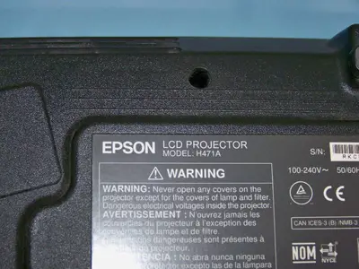 Epson PowerLite 1945W WXGA 3LCD Projector / Projection System with Remote Control and HDMI Cable