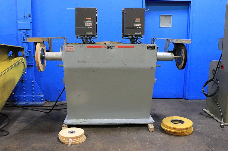 Used 2008 G & P Grinding & Polishing 2MVS-1000 Polishing Machinery including Buffers New Jersey US | Machinery Values #944425