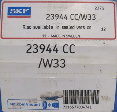 NEW SKF 23944 CC/W33 SPHERICAL ROLLER BEARING 23944CCW33