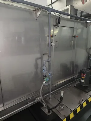 USED 2013 SYSTEM TECHNOLOGIES 2-STAGE INLINE PARTS WASHER