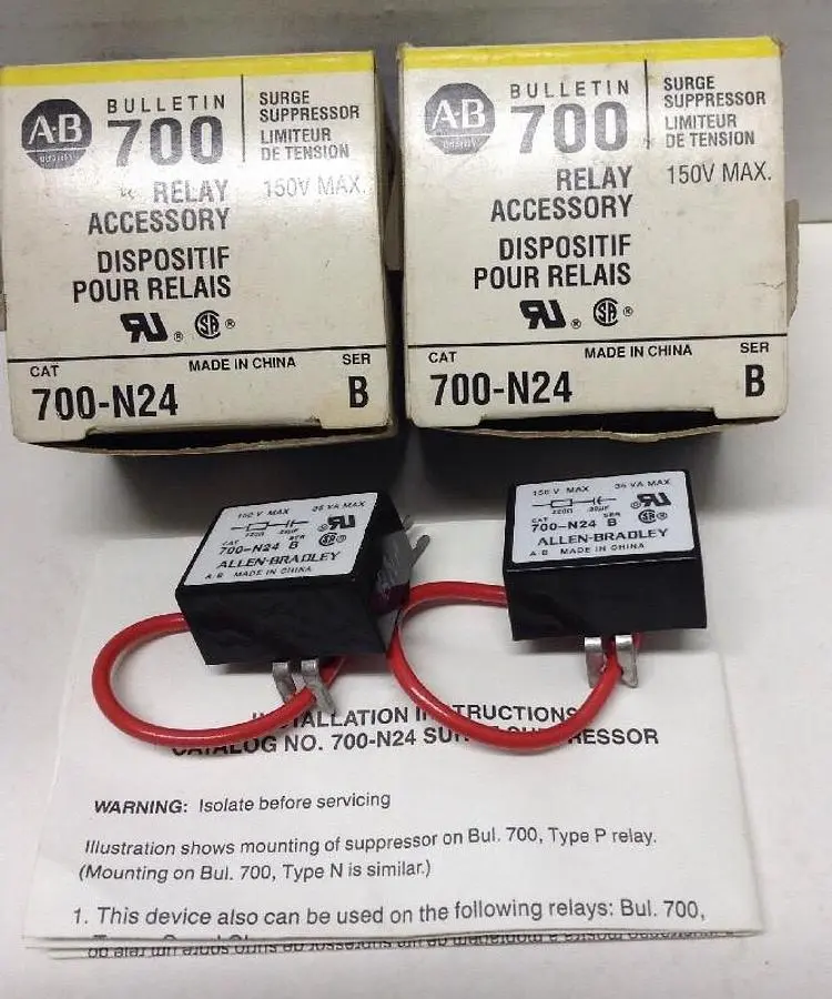 New | in-Stock ALLEN-BRADLEY 700-N24 SERIES B Miscellaneous Equipment (Electrical & Power) | Surplus Asset Holdings #1190758