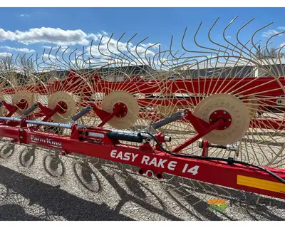 Used FARM KING TVR14 - 14 WHEEL Hay Rakes Iowa US | Keast Enterprises #1360467