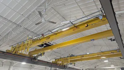 R&M 3 Ton Cranes - Overhead, Bridge | Highland Machinery & Crane (7)