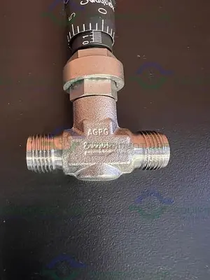 USED SWAGELOK SS-6L-MH STAINLESS STEEL HIGH FLOW METERING VALVE 3/8" TUBE FITTING