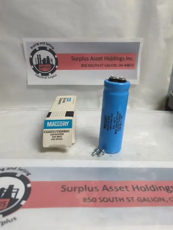 New | in-Stock MALLORY CGS251T450R4C Miscellaneous Equipment (Electrical & Power) Ohio US | Surplus Asset Holdings #1209754