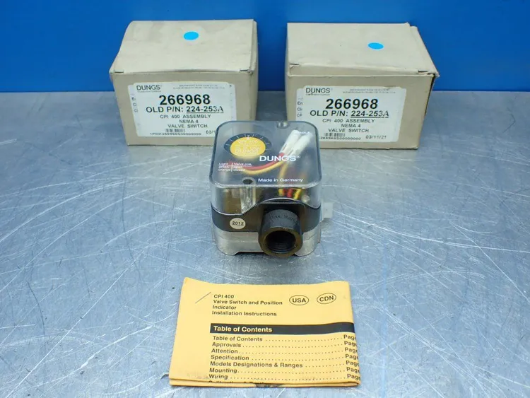 Used DUNGS 266968 Relays & Switches Ohio US | HGR 24 #1084928