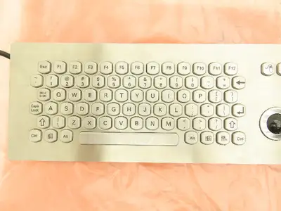 Sasse 1500.9905704 Industrial Stainless Keyboard Trackball & Numeric Keypad