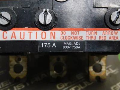 General Electric TLC 234T175 Type TLC2 Trip Unit 175A 3 Pole for THLC234 Used