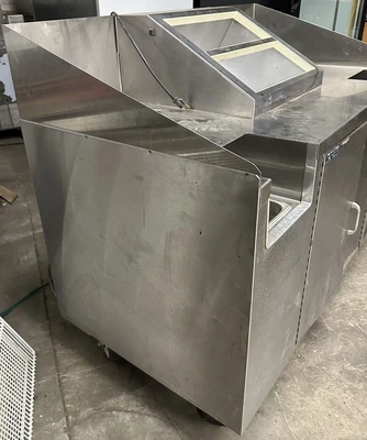 174-0113 Norlake ZR1 12SSS/OM-2DQ Custom Self Contained Drop In Well Cooler