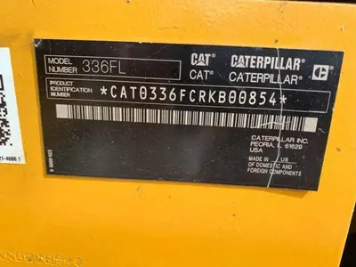 2015 Caterpillar 336FL
