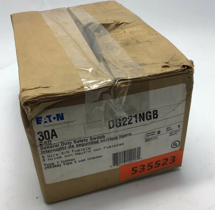 New | in-Stock Cutler-Hammer DG221NGB Switchgears California US | Davliegogo LLC #1706199