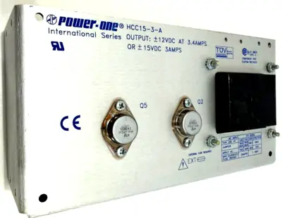 NEW POWER-ONE HCC15-3-A LINEAR POWER SUPPLY HCC153A