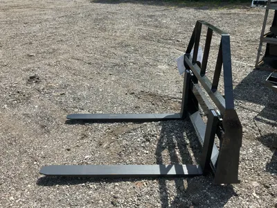 Used AGT SAII100 SKID STEER FORK ATTACHMENT Pallet Forks Michigan US | Miedema Asset Management Group #1341217