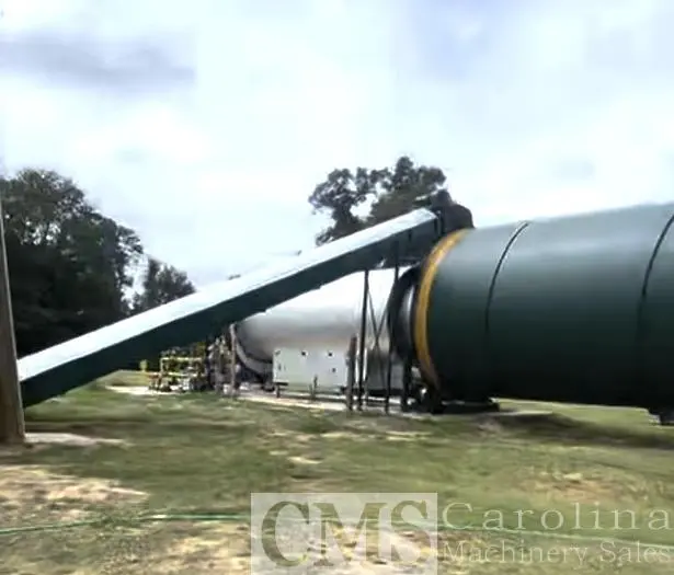 Used HEIL 12X40 TRIPLE PASS DRUM DRYER WITH GAS BURNER Drum Dryers | CAROLINA MACHINERY SALES #421336