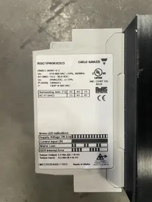 CARLO GAVAZZI Solid State Relay RGC1P60K62ED @1E