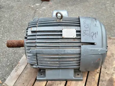 40 hp, 440 volts, 890 rpm, 365T Inverter Duty Motor