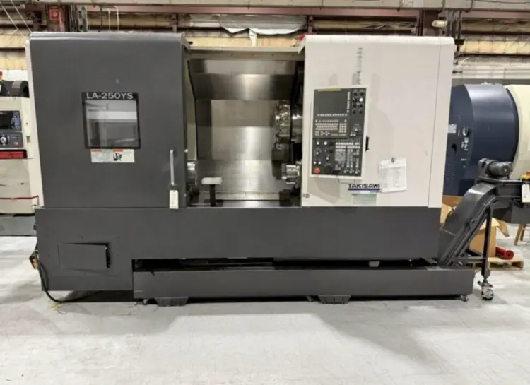 Used 2018 TAKISAWA LA-250YS CNC Lathes Ohio US | Toolquip, Inc. #1123446