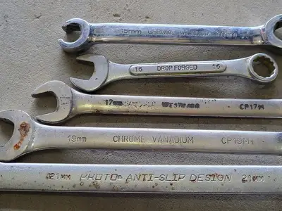 Assorted Combination Wrench Set (33 pcs)