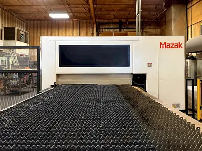 Used 2014 MAZAK OPTIPLEX 3015 FIBER II Laser Cutters Illinois US | Machine Factory Outlet #1262746