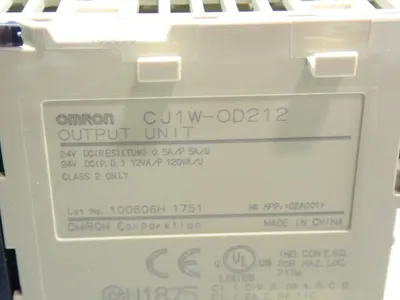USED OMRON CJ1WOD212