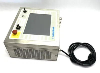 USED SOLARIS LASER ESOLARMARK 30 TOUCHSCREEN INTERFACE MASTER CONTROL UNIT