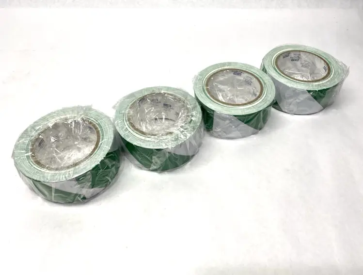 New | in-Stock ULINE INDUSTRIAL VINYL SAFETY TAPE GREEN/WHITE 2" X 36 YDS LOT OF 4 Safety Products (Other) | Maverick Industrial Sales #1121400